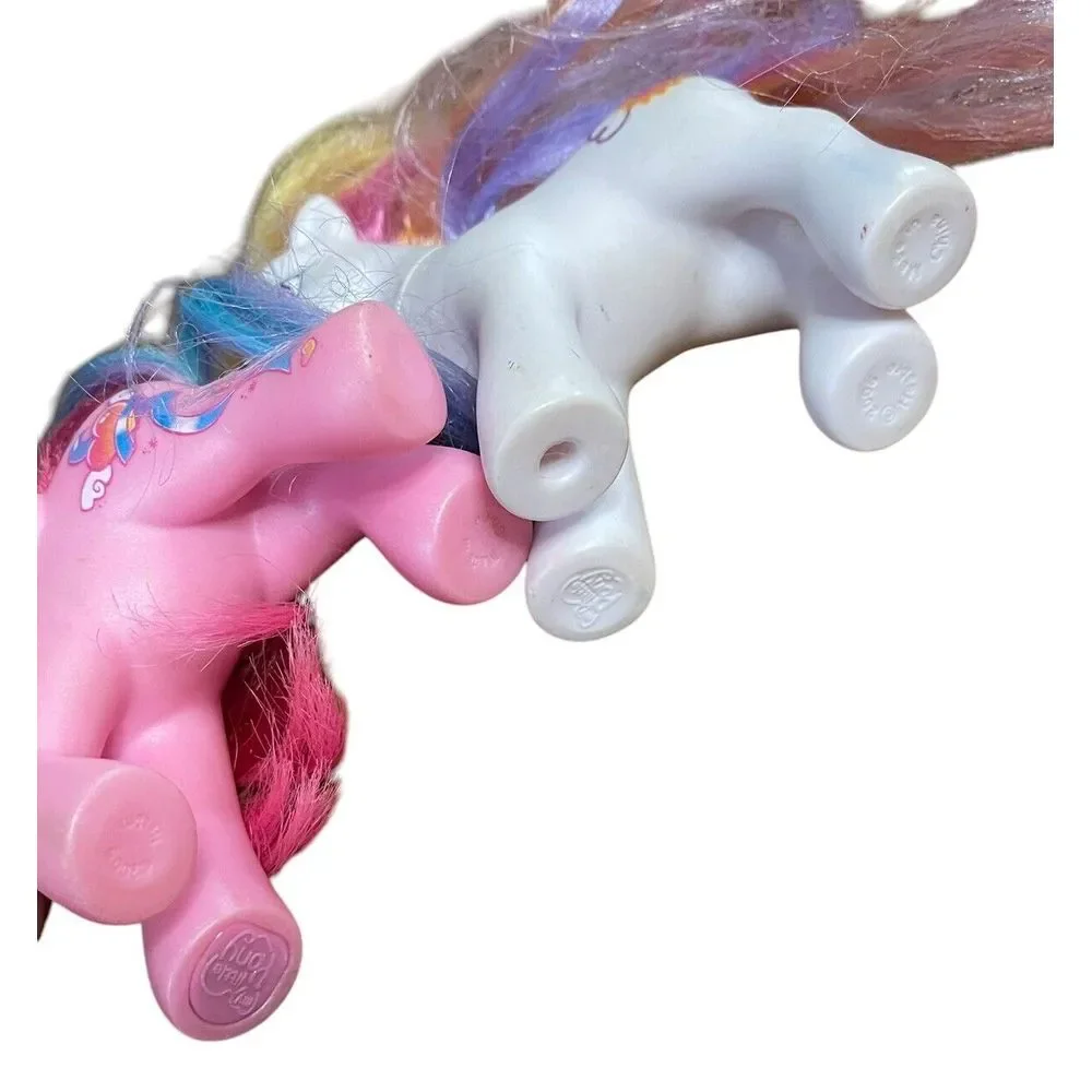 My Little Pony Hasbro Lot Of 7 Various Collectible Brushable Toys Rainbow Bright